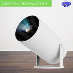 CLAIRBELL Mini HD Projector for Home 4KSupport With Built-in App Netflix/Prime/YouTubeC453 (4500 lm / 1 Speaker / Wireless / Remote Controller) Portable Projector-56