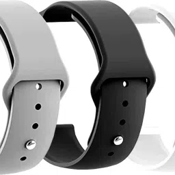 PUNAK 22MM Silicon PACK OF 3 Smart Watch Strap-image-28