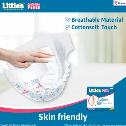 little's Comfy Baby Pants Diapers with Wetness Indicator and 12 hours Absorption |XXL - XXL image 4