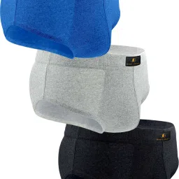 Pack of 3 Solid Men Brief-11