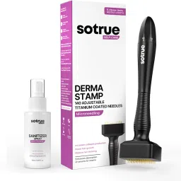 Sotrue Derma Stamp for Hair Growth | Adjustable Needles 0.25mm to 3mm | for Skin Repair-20