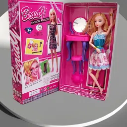 Fashion Show Beauty Model Doll with Movable Hands & Legs Multiple Accessories-39