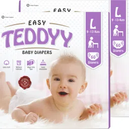 Easy Baby Taped Diapers - L-13