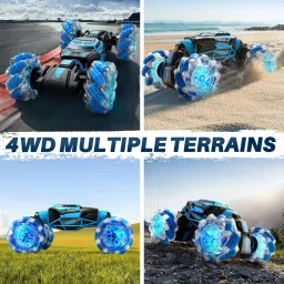 joywhiz Gesture Sensor Stunt Car Double Sided Rotating 4WD 2.4GHz Twisting Vehicle SC06 image 5