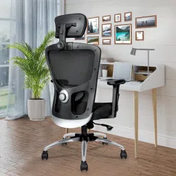 Jazz Ergonomic with Height Adjustable Handrest and Locking Mechanism Mesh Office Adjustable Arm Chair-19
