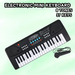 (Piano Keyboard) Toy with 37 Key, Recording and Mic, Adapter for DC Power E446 (Piano Keyboard) Toy with 37 Key, Recording and Mic, Adapter for DC Power E446 Analog Portable Keyboard-10