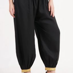 Solid Rayon Women Harem Pants-image-46