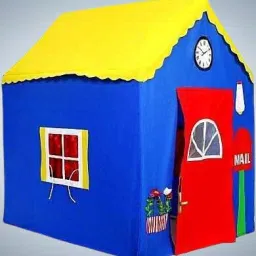 New Tent House For Kids Large Size Jumbo Tent House (Multicolor)_FK181-image-43
