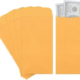 Brown Thick Envelope For Office Use, 9x4 Inch (Pack Of 50) Envelopes-30