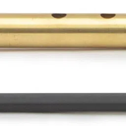 D Natural Brass Flute Soprano Vertical Blow Scale Brass Flute-image-57