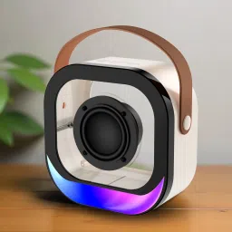 PTron Fusion Moment with 10W Immersive Sound, 6Hrs Playtime, RGB Lights, Portable 10 W Bluetooth Speaker-1