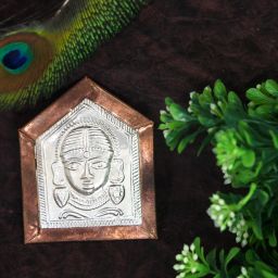 Aai (Maharashtrian Dev Tak ) 3gm Pure Silver Decorative Showpiece - 6.985 cm-image-17