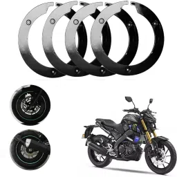 Bike Wheel Cover 17 Inch For Yamaha MT 15 Black Setof 4 Pc Wheel Cover For NA NA-image-82