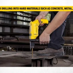 stanley SDH600KP-IN DIY 13 mm Hammer Drill Machine and Power & Hand Tool Kit image 5