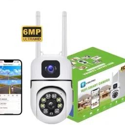 OSHSIZ Dual Lens Wifi Camera Human Detect 2.4G Wireless Security Security Camera-5