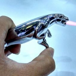 Jaguar Shaped FIRST QUALITY STAR MAGIC Pocket Lighter-12
