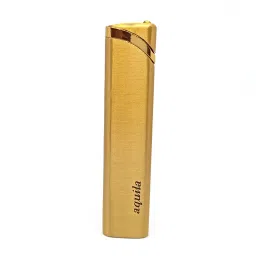 Premium Refillable Metal Windproof Lighter - Pocket Lighter - Jet Flame Aquila Gold Metallic Design - Cigarette Lighter - Hookah Lighter - Visit Website www.myfirstdot.com Pocket Lighter-picture-13
