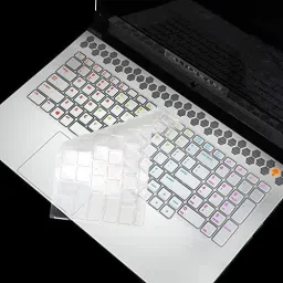 Saco Protector Skin Keyboard Cover Compatible for Dell Alienware M15 R2 15.6"/ Dell AW M17 R2/R3/R4 and Dell G7 17 7700 17.3 Inch Keyboard Skin-40