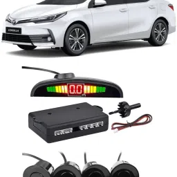 EB571 Black Car Reverse Parking Sensor with LED Display 4 Sensor E571 Parking Sensor-image-63