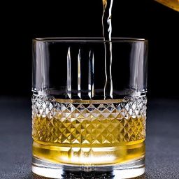 (Pack of 2) Crystal Whiskey Glasses , Bar Glass for Drinking Bourbon(pack of 2, 310ml) Glass Set Whisky Glass-image-94