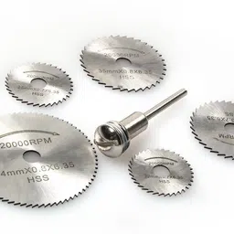 ikis 6pcs HSS Circular Saw Blade/Cutting Discs Set as Rotary Tools Accessories/Attachments of Die Grinders Dremel, UniQual, MiniCarft, etc 6pcs HSS Circular Saw Blade/Cutting Discs Set as Rotary Tools Accessories/Attachments of Die Grinders Dremel, UniQual, MiniCarft, etc Wood Cutter-picture-29