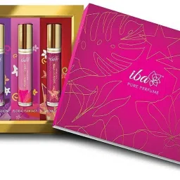 Pure Perfume Gift Set (Rain Drops, Sweet Passion, Floral Fantasy, Show Stopper) Perfume-10 ml-image-2