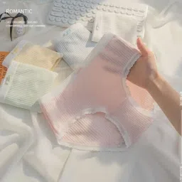Pack of 3 Women Hipster Multicolor Panty-image-3