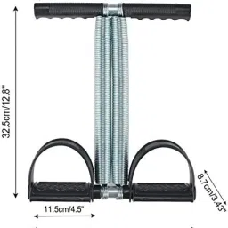 Powerful Tummy Trimmer Portable Home Gym with Elastic BodyFitness Pull Rope Spring Ab Exerciser-34