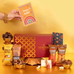 Anmol Rakhi Hamper for Brother, 7-Items Assorted Gift Box-image-66