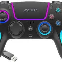Ant Esports GP400 RGB Wireless Controller With Double Shock, Six- Axis Sensor Gamepad-2
