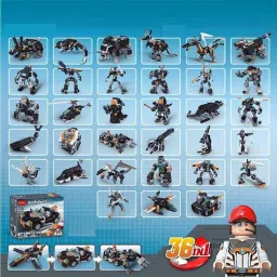 sr toys 36 in 1 Architect Building Blocks Set for kids(256+ Pieces) image 2