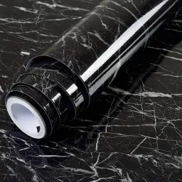 200 cm Marble Aluminum Foil Kitchen Stickers Medium (Pack of 1) Non-Reusable Sticker-image-70
