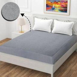 Fitted King Size Breathable, Stretchable, Waterproof Mattress Cover-image-77