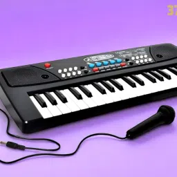 37-Key Musical Piano Keyboard with Microphone 430A1 Song Record Feaure_L739-image-48