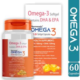 Premium Omega 3 1000mg Softgels – For Heart Wellness, Brain and Joint Support-image-91