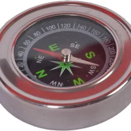 Imported Magnetic Compass 6cm Dia. with Magnifying Glass of 7.5cm Dia. Compass-37
