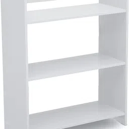 ne furniture Engineered Wood Bookcase with Set of 3 Shelves | Books Storage Organizer for Kid Engineered Wood Open Book Shelf image 4