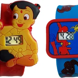 Digital Watch - For Boys & Girls SPIDY % CHOTA Slap Band Watch or Scale Watch-29