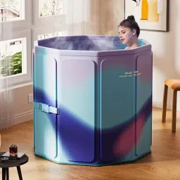 Portable Foldable Ice Bath Tub for Athletes, Cold Plunge Tub Portable Foldable Ice Bath Tub for Athletes Free-standing Bathtub-image-18