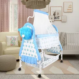 TEDDY BLUE CRADLE FOR BASSINET Bassinet-28