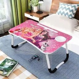 MULTIPURPOSE US BINDING WOODEN STUDY TABLE & LAPTOP PORTABLE TABLE Wood Portable Laptop Table-image-22