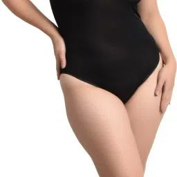 Women's Fancy Swim Suit/Swimwear for Beaches/Pool Party Solid Women Swim-dress Black Swimsuit-image-41