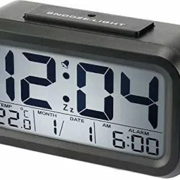 Digital Black Clock-7