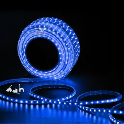 186 LEDs 3 m Blue Steady Strip Rice Lights-27