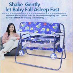 Baby Cradle, Baggi/Palna for Baby Bassinet, Foldable-9