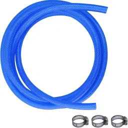 Heavy duty 8mm Lpg Gas/Air Pipe 3meter and 3pc Clamp set (Blue Pipe) for Home, Restaurants & etc Hose Pipe-image-81