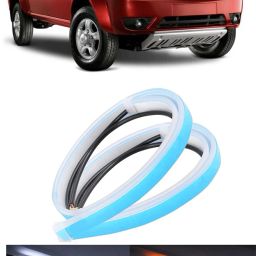 White, Amber LED Daytime Running light Headlamp Indicator Car FancyLight PKB1195 Car Fancy Lights-image-75