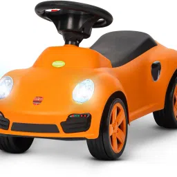 Push Ride on Kids Car, Baby Ride on Push Car for Kids with Music & High Backrest Rideons & Wagons Non Battery Operated Ride On-10