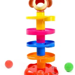 Ball Drop and Roll Swirling TowerV112-6
