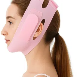 Silicone Chin Lifting Strap V Face Belt for Slim Jawline & Skin Tightening Face Shaping Mask-image-69